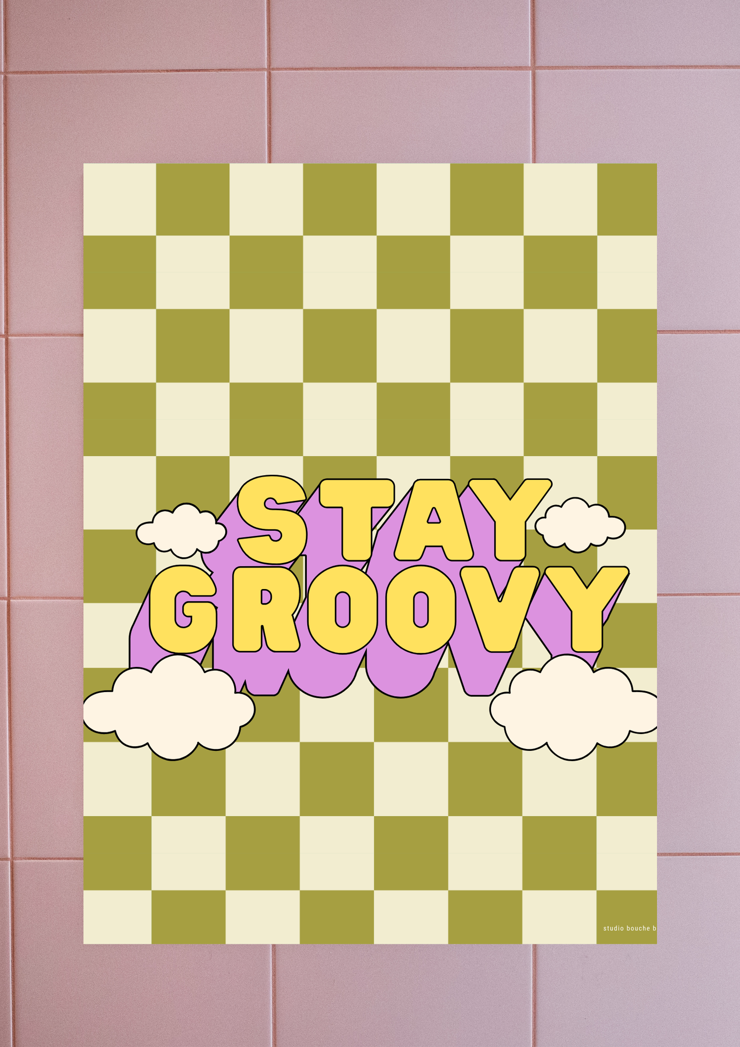 Affiche Stay Groovy