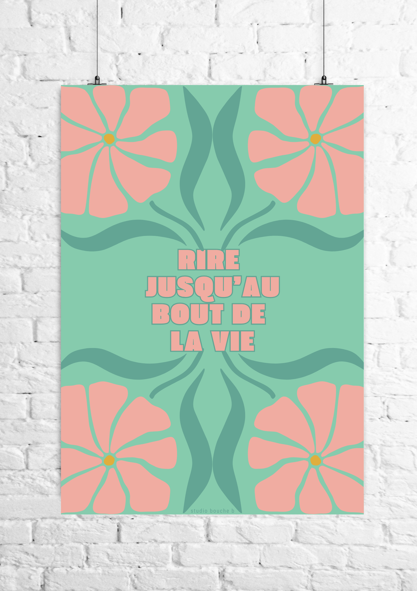 Affiche Rire jusqu'au bout de la vie