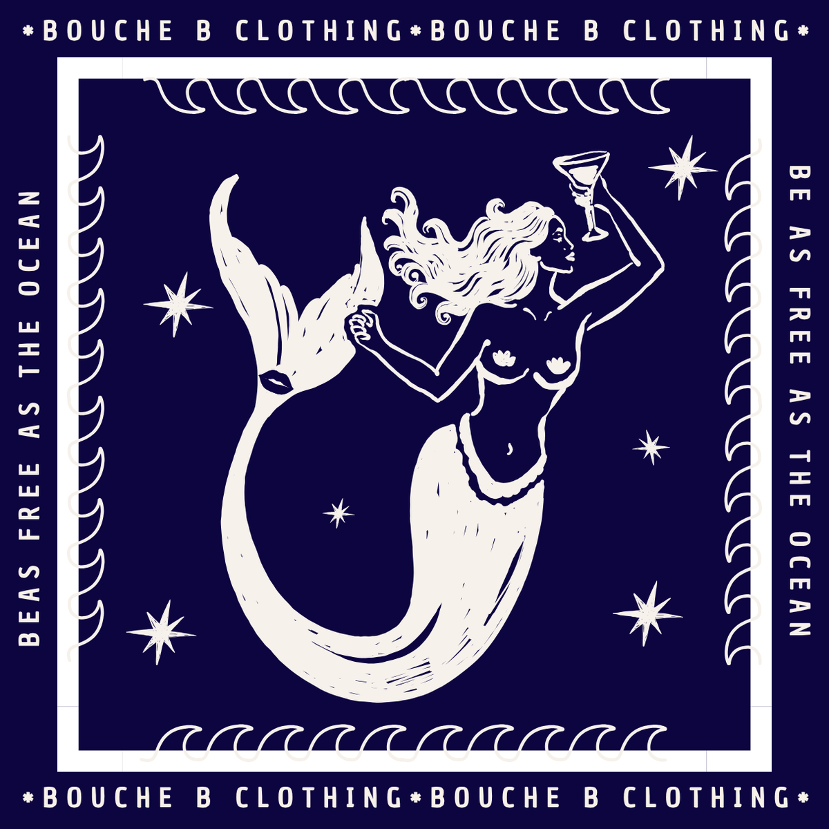 Foulard Sirène