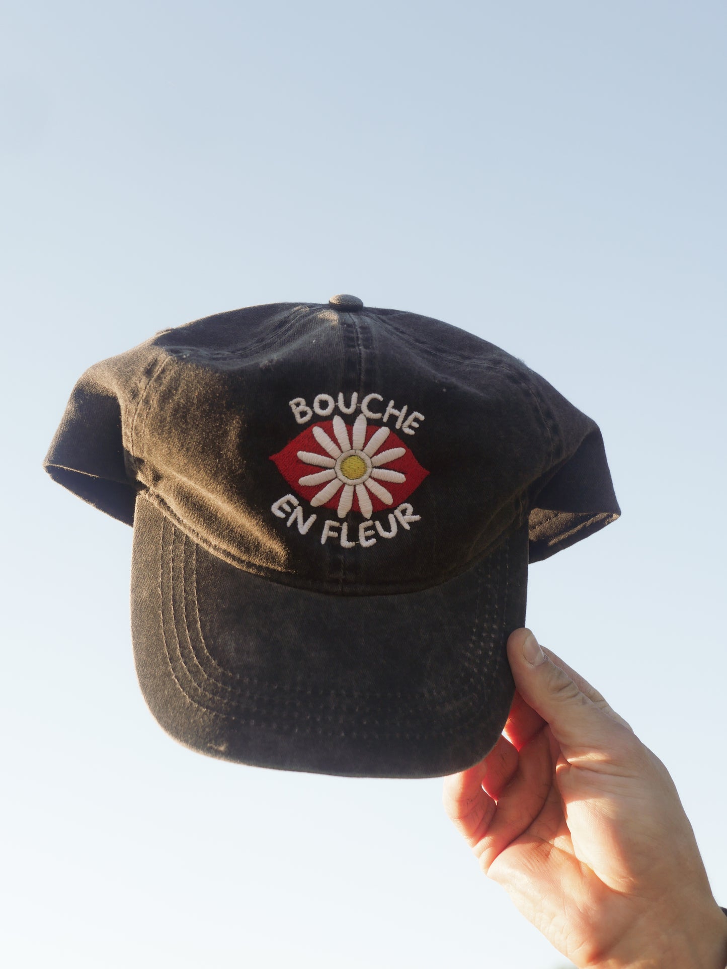 Casquette Bouche en fleur