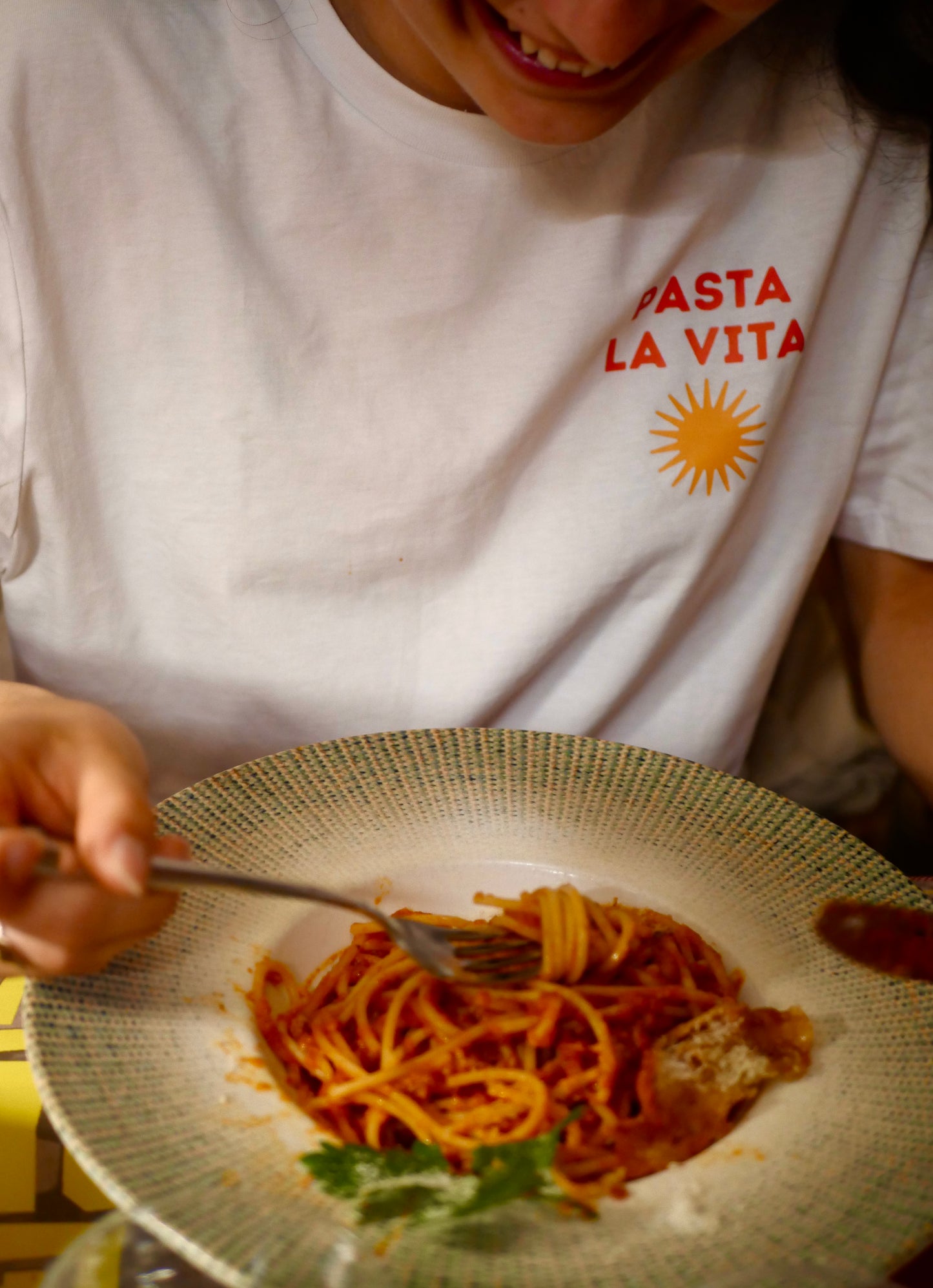 T shirt Pasta la vita