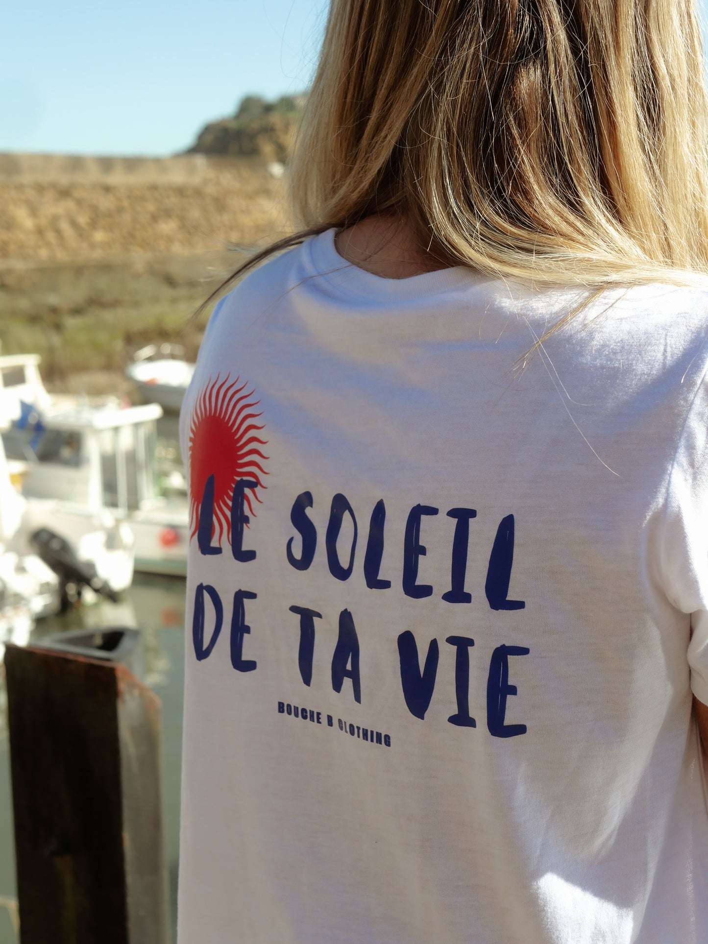 Crop top Le soleil de ta vie