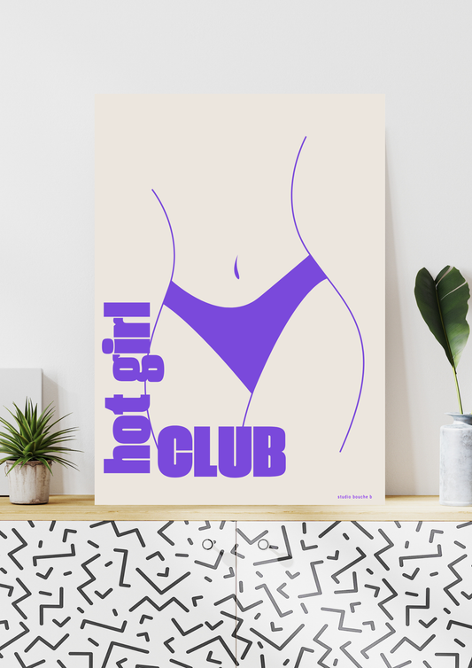 Affiche Hot girl club