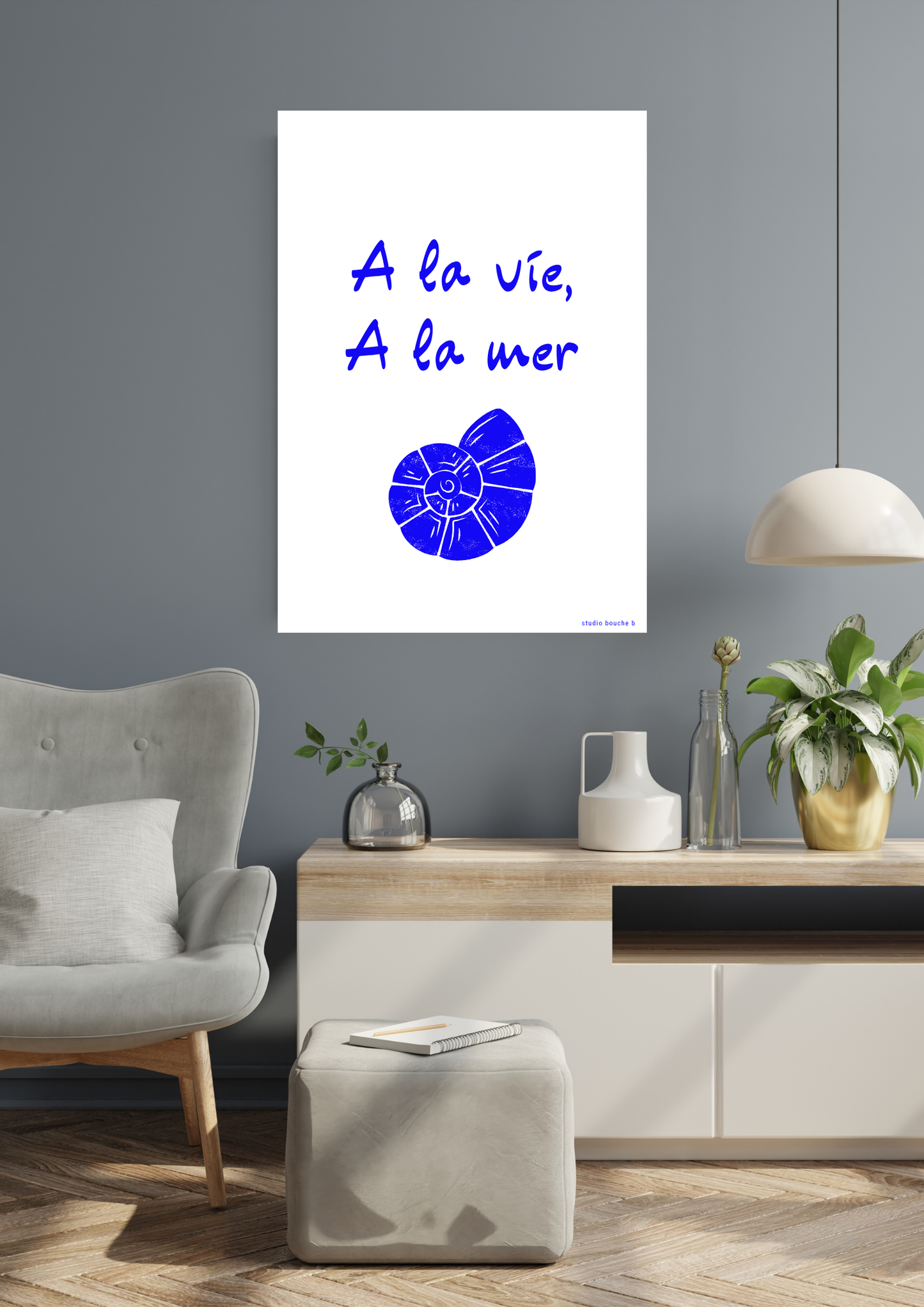 Affiche à la vie, à la mer
