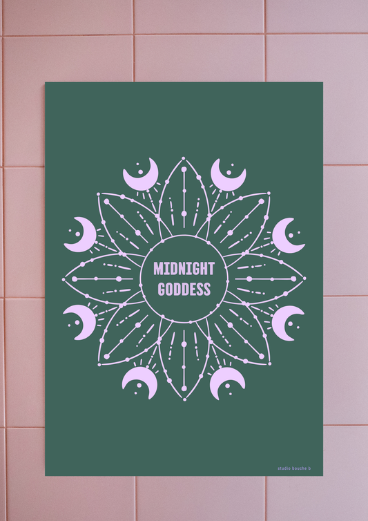 Affiche Midnight Goddess