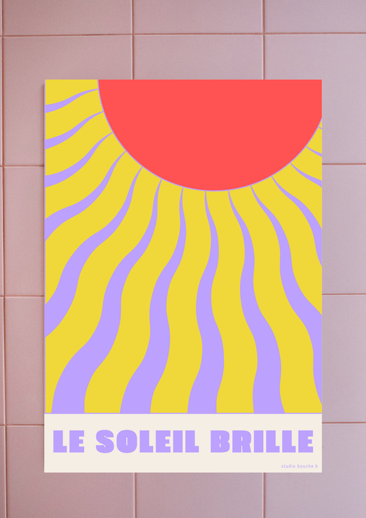 Affiche Le soleil
