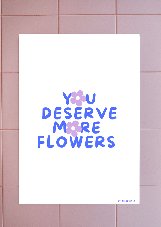 Affiche More Flowers