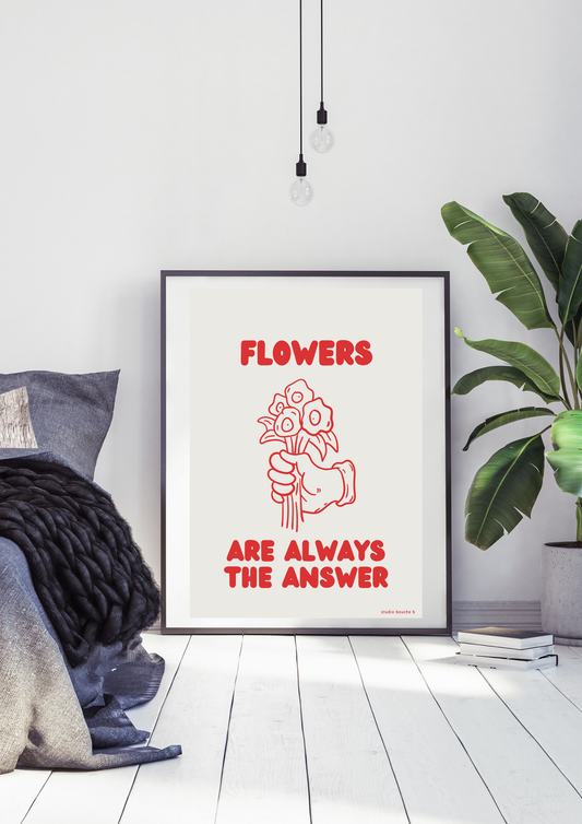 Affiche Bouquet of flowers