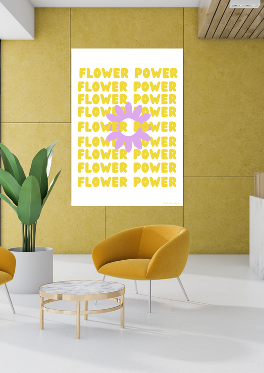 Affiche Flower Power