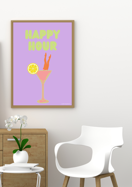 Affiche Happy Hour