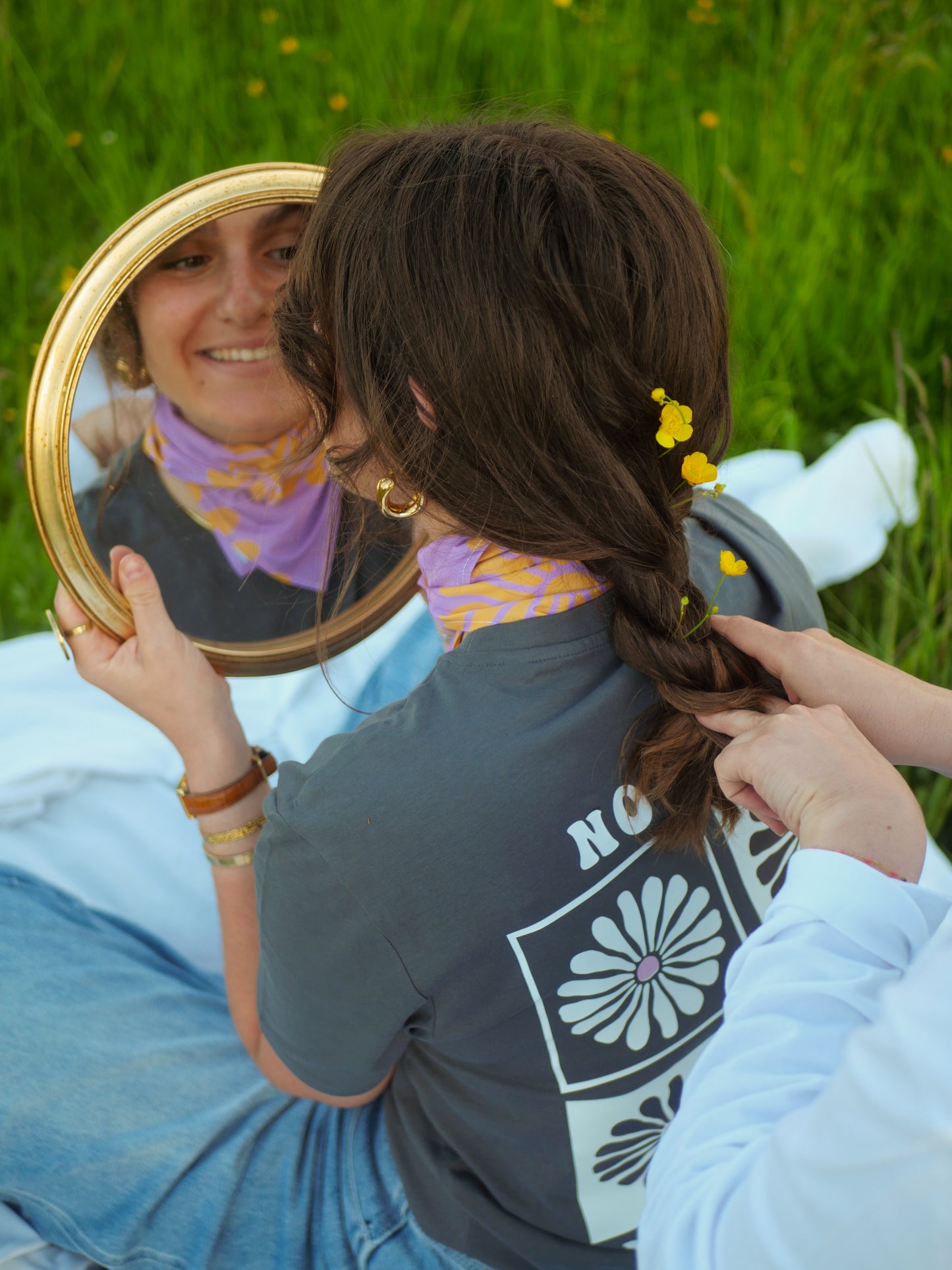 Foulard Sunset Bloom