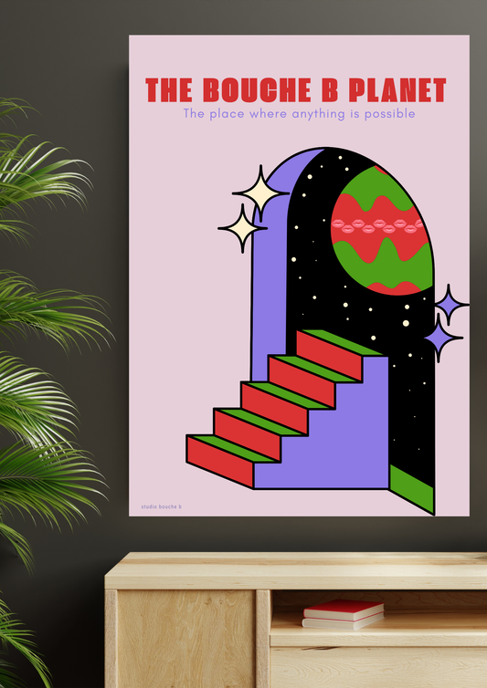 Affiche Bouche B Planet
