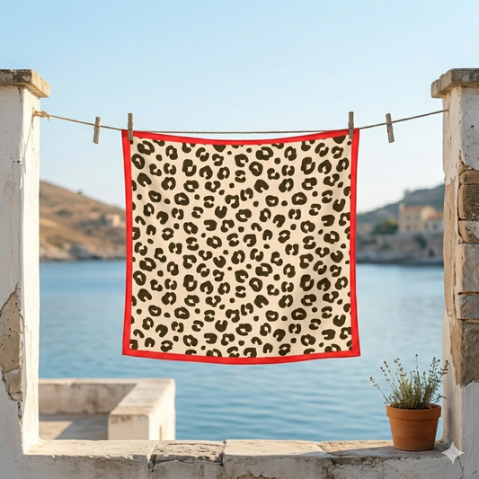 Foulard Leopardo