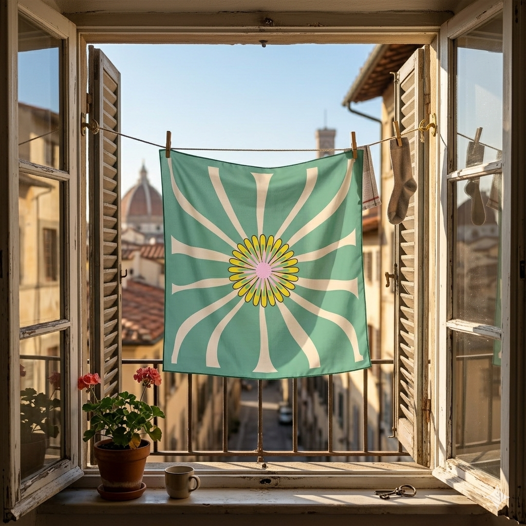 Foulard Verde