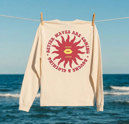 T-shirt long sleeve Wavy