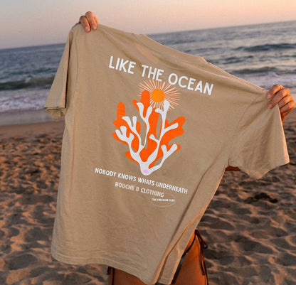T-shirt Oversize Coral